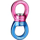 S.E.PEAK 35kN Swing Swivel, CE Certified 360°Rotational Device, Silent Hanging Accessory for Tree Swing, Aerial Dance
