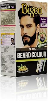 Bigen 12 x Men's Beard Colour No Ammonia Aloe Olive Oil Natural Black 101 view 3