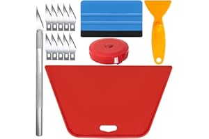 BOLTHUB Wallpaper Tools, Wallpaper Smoothing Tool Kits, Peel and Stick Wallpaper Installation Kit for Contact Paper Smooth Applying, Vinyl Backsplash Tile, Window Film