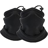 DARCHEN Kids Cotton Neck Gaiter Face Mask Winter Fleece Neck Warmer for Boys and Girls Cold Weather Outdoor Recreation