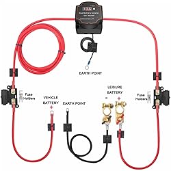 Generic 12V 140Amp Smart Dual Battery Isolator Kit