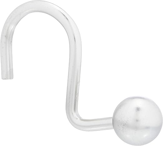 Amazon Com Amazonbasics Shower Curtain Hooks S Shaped Hooks