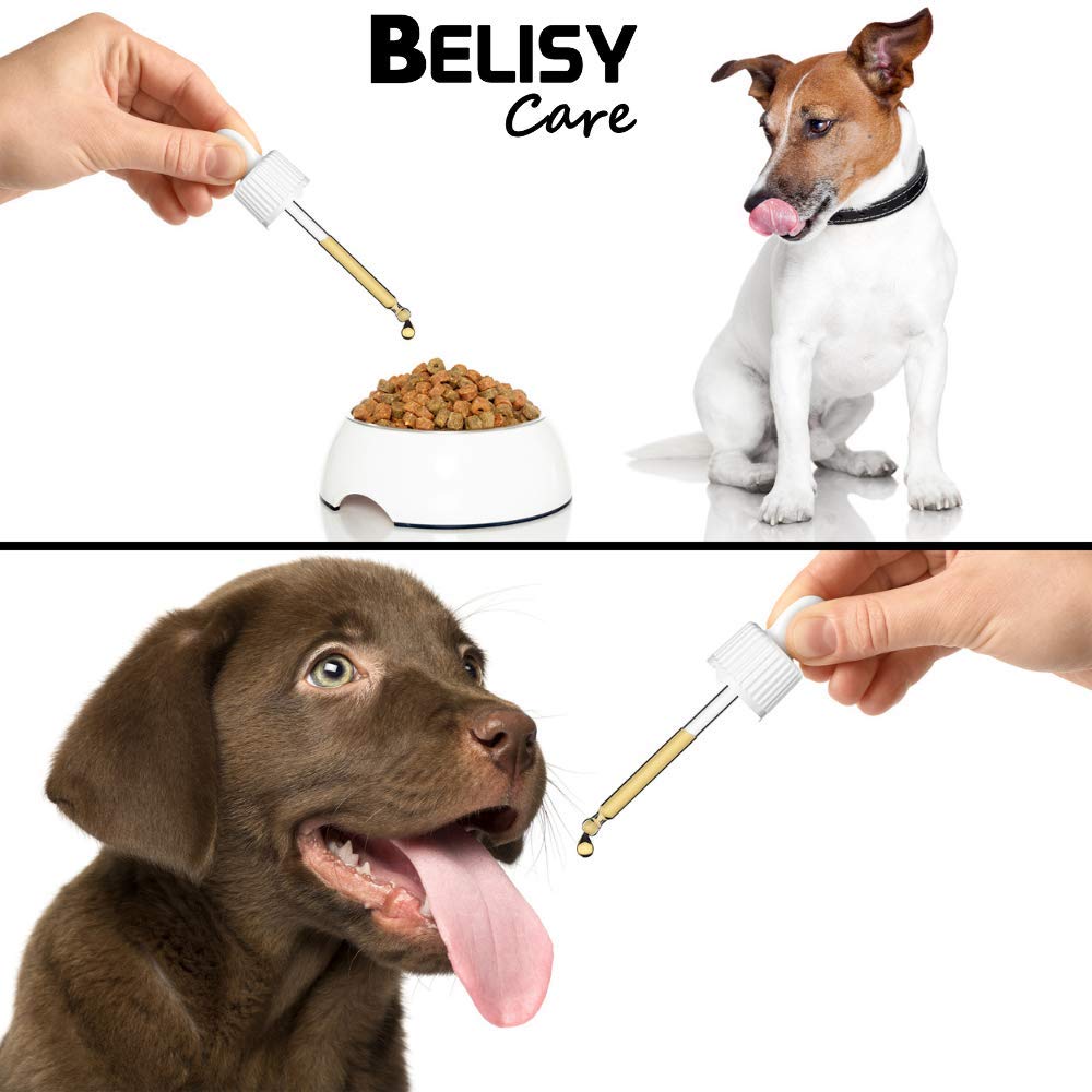 BELISY Juckreiz Bachblüten Tropfen für Hunde & Katzen - gegen Juckreiz - Notfall Tropfen für Haustiere - Fellpflege & Hautpflege - Original Mischung nach Dr. Bach - 20 ml 4