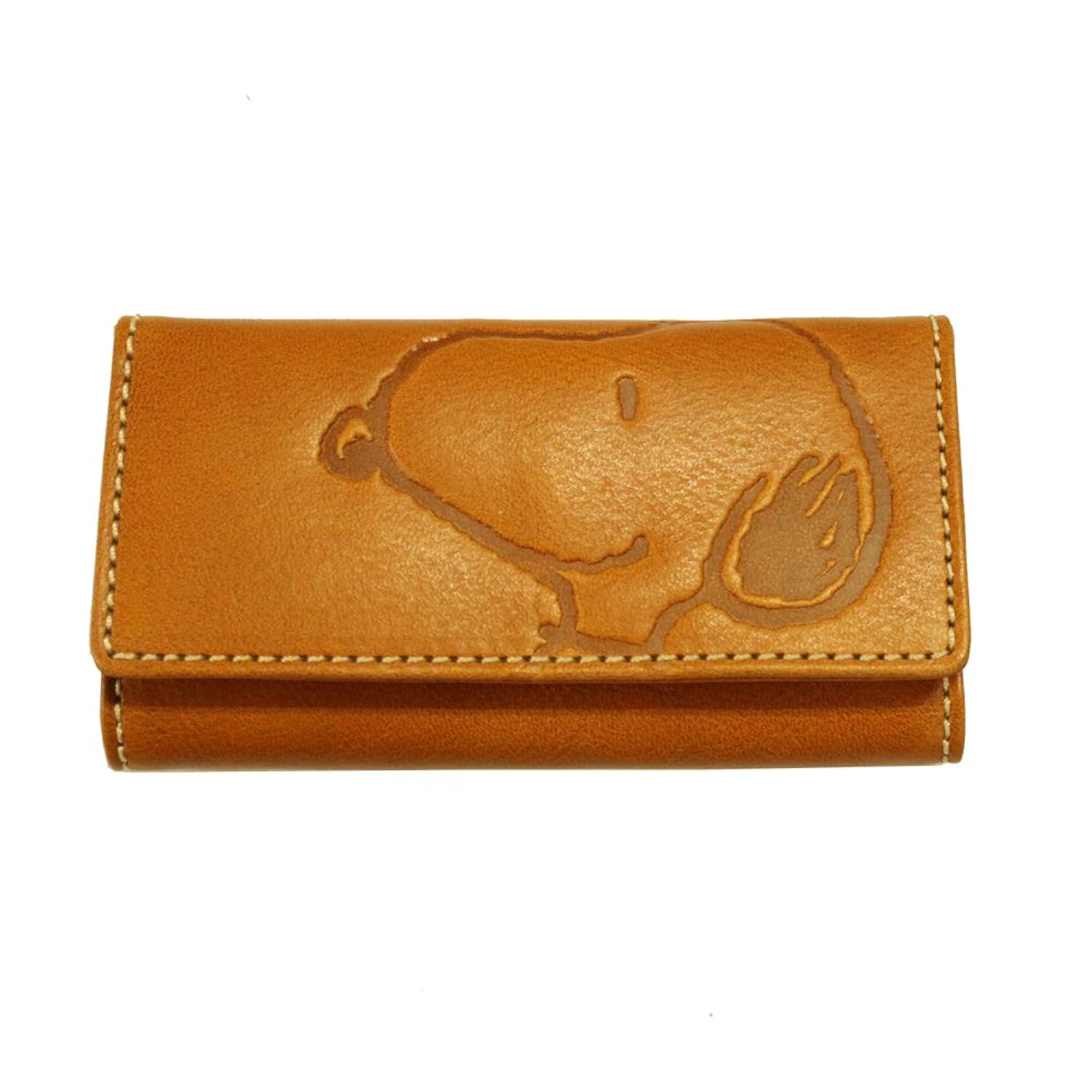 ヴェオル Veol スヌーピー キーケース イタリア革 レディ ス イタリア革 用 Snoopy キーケース Key 革 Sp03 B00ooouzmg ブラウン Case キーケース