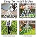 23 Feet Halloween Decorations Outdoor Giant Spider Web, 50 Inch Large Spider, Super Stretch Cobweb, 10 Glow in the Dark Spiders and 10 Small Spiders Halloween Decor Party Yard Lawn Props Haunted House
