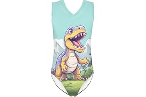 ZFRXIGN Leotards for Girls Gymnastics 3-14 Years Kids Dance Clothes Summer Beachwear