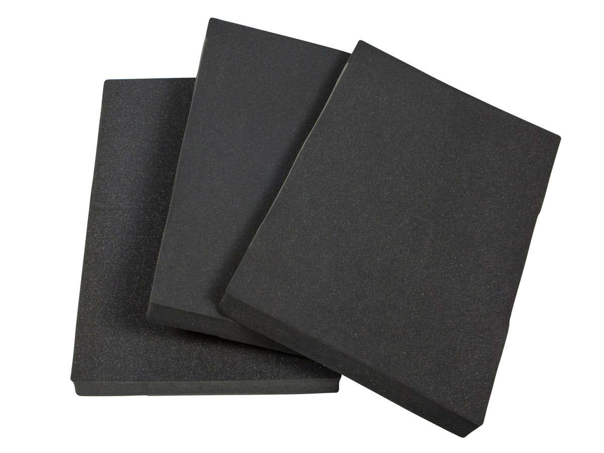 Monoprice Weatherproof Hard Case - 33 x 22 x 17 Inches, With Wheels and Customizable Foam, Shockproof, IP67, Ultraviolet And Impact Resistant Material, Black - Pure Outdoor Collection, 145.8 Liter