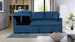 Favfurish 82'' L-Shape Convertible Sleeper