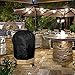 Onlyfire Kamado Grill Cover Fits for Large Big Green Egg,Kamado Joe Classic and Stand-Alone,Large Grill Dome,Louisiana K22,Coyote The Asado Cooker and Other,29.5