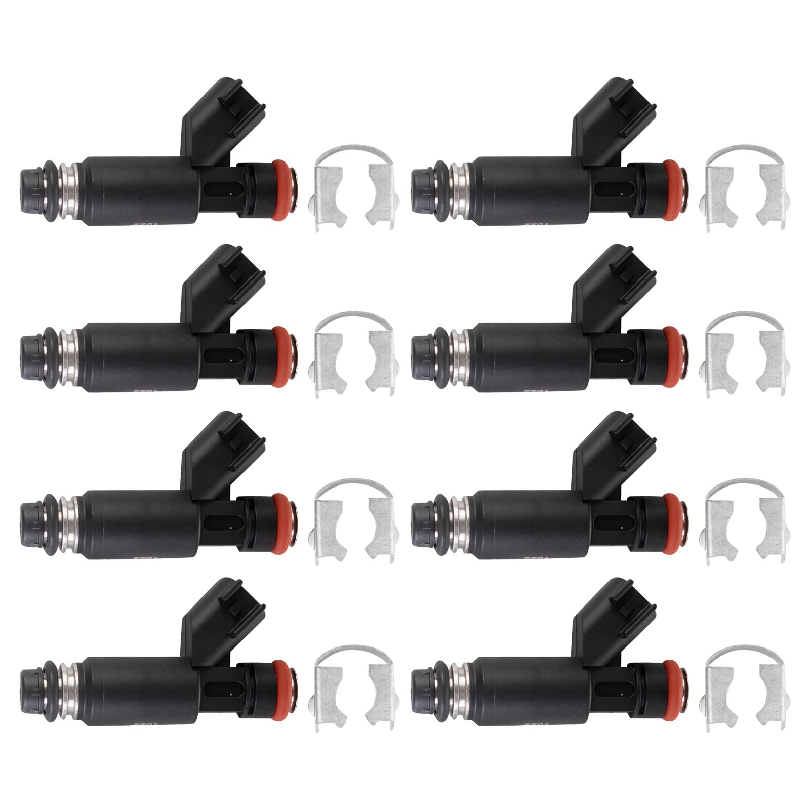 TRQ Fuel Injector Set Compatible with 2005