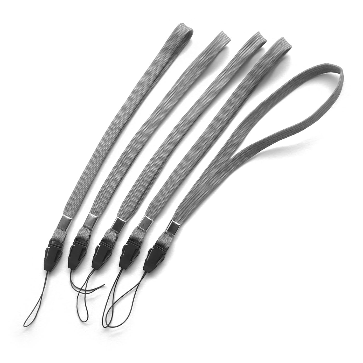 trage.band Short Adjustable Extra Strong Wrist Strap Briefly robust, adjustable, individually Gray