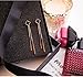 Fashion Long Tassel Lucky Clover Linear Stud Dangle Drop Earrings For Women