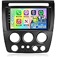 NHOPEEW [2+64G] Car Radio for Hummer H3 2005-2010 - Wireless Carplay and Android Auto - 9 Inch Touch Screen Android 13 Car Stereo - DSP/WiFi/GPS Navigation/SWC/Bluetooth + AHD Backup Camera