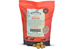 Kelcies Pumpkin Spice Horses Treats - Low Sugar, Starch, and Carbohydrates | Healthy Treats for Horse Supports Superior Diges