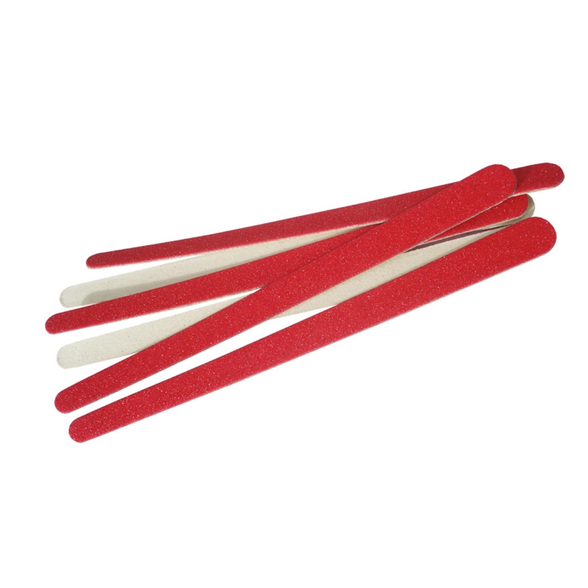 REMOS Nail File Emery Board for Filing Fingernails - 2-Sided - 10 Pieces/Package