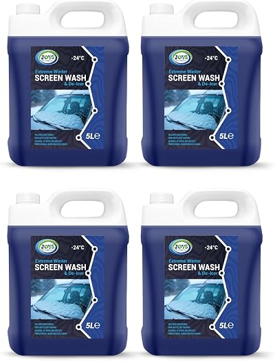 JOVS Screenwash 5L Concentrate -24°C De-Icing & Windscreen Cleaner