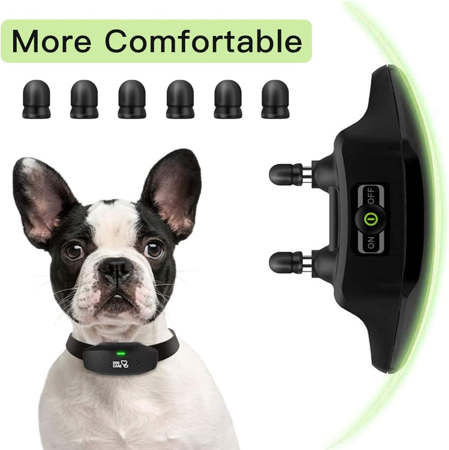 dog shock collar rubber tips