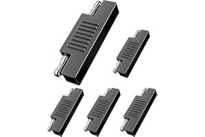 BERLAT SAE Connector SAE to SAE Polarity Reverse Quick Disconnect Cable Plug Adapter for Solar Panel Battery Power Charger - 5Pack
