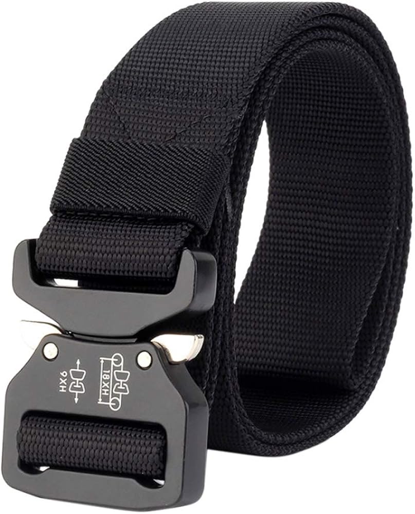 Zhuhaixmy Men's Tactical  Belt Military Nylon bing Belt Outdoor