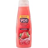 Alberto VO5 Moisture Milks Moisturizing Shampoo - Hydrating Shampoo with Soy Milk - 5 Oils and Vitamins - Strawberries and Cream Scent - 15 oz