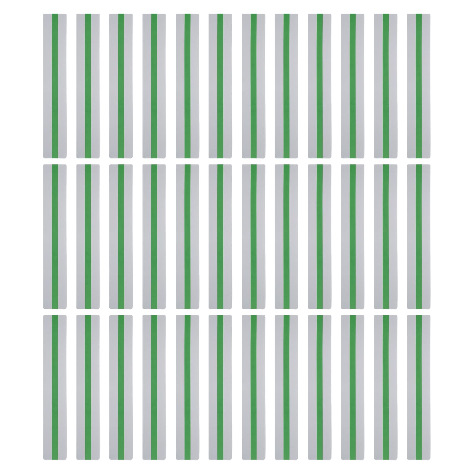 PATIKIL Guided Reading Strips, 36pcs Tracking Highlight Colored Overlay Bookmark Reduce Visual Stress Teacher Teaching Supply for Classroom, Green