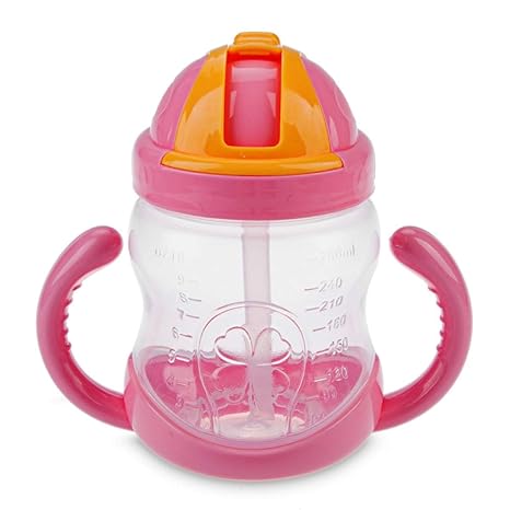 NIRVA WITH DEVICE OF WOMEN PICTURE Beautiful Design and Attractive Color 280 mL Baby Fedding Bottle (Pink)