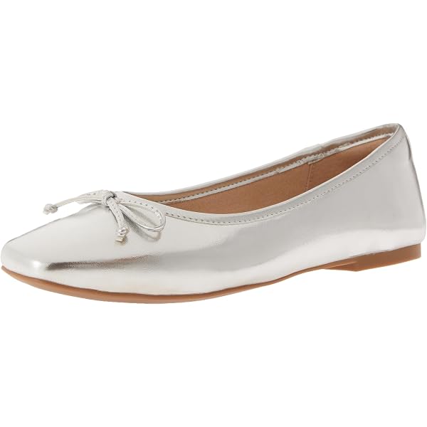Amazon.com | Cole Haan Cloudfeel All Day Ballet Silver 5 B (M) | Flats