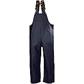 Helly Hansen Gale Rain Bib Pants - Waterproof Overalls for Men - Adjustable Fishing Coveralls - Work Rain Gear