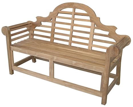 Marlboro Bank große Bank aus Teak Gartenbank 197cm NEU