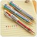 BLUECELL Pack of 6 Pcs 0.7mm Cute Cool Novelty 6 Color Multicolor Ballpoint Pen Office School Supplies Students Children Gift