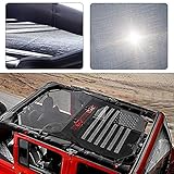 Voodonala Black Durable Sunshade Mesh Top Cover