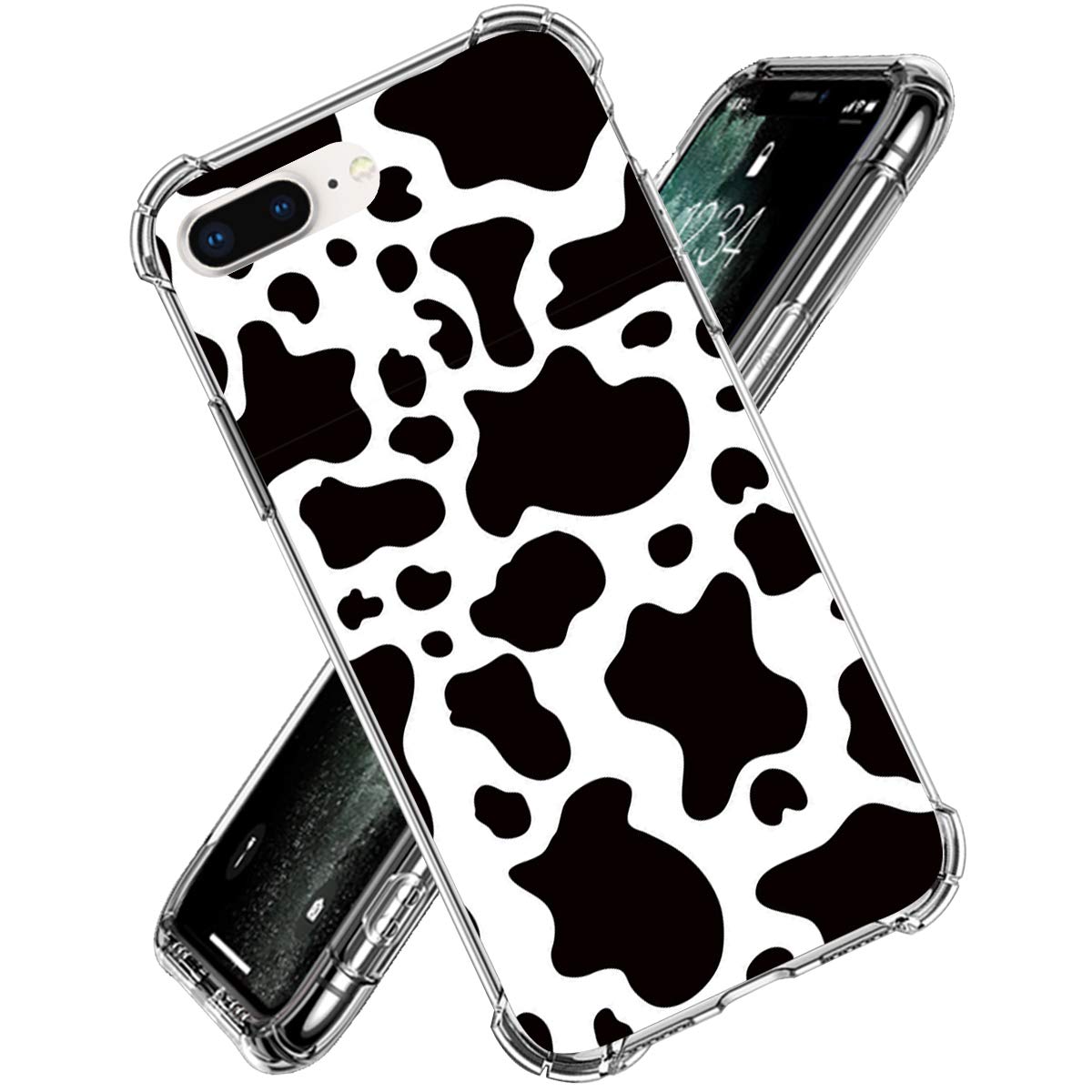 Cow Print Phone Case for iPhone 7/8 Plus, Color 05