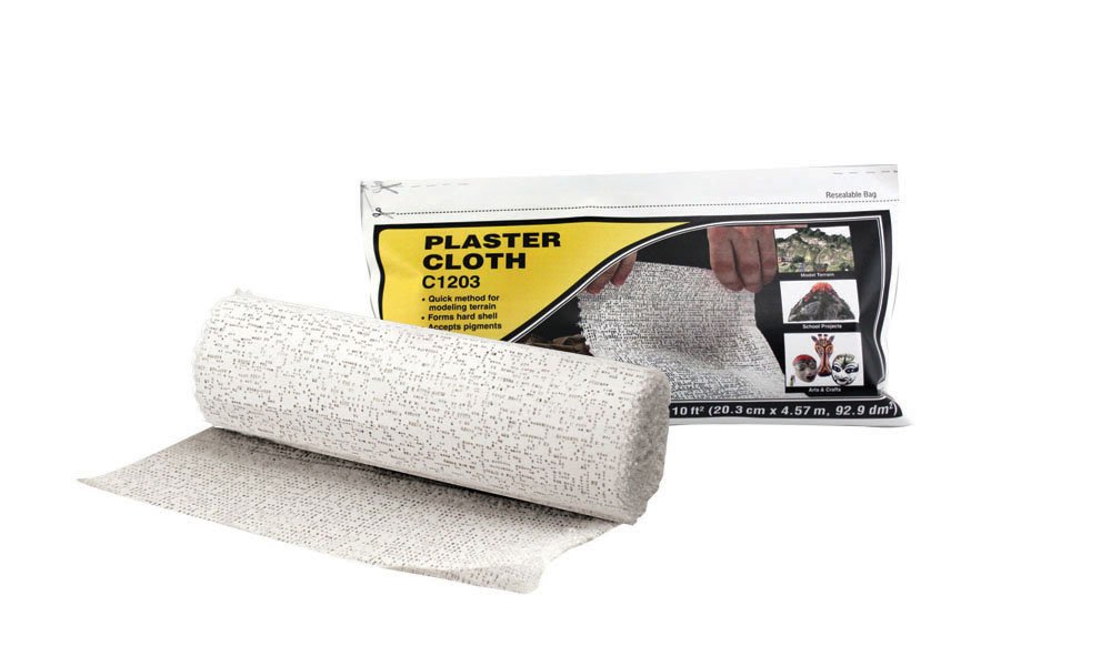 C1203 WOODLAND SCENICS PLASTER CLOTH