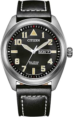 Eco-Drive Herrenuhr, Schwarz, 42 mm, BM8560-29EC