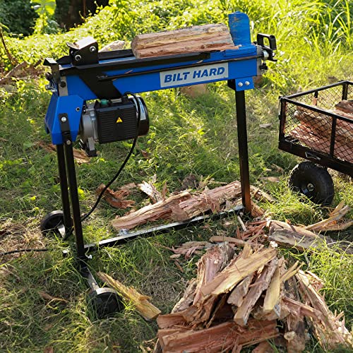 BILT HARD Log Splitter Ton with Stand, Wood Splitter Electric
