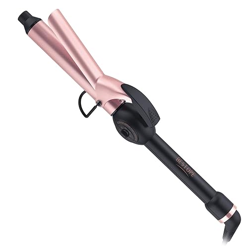 BESTOPE Curling Iron 1 inch Tourmaline Ceramic Curling Wand, Instant