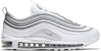 silver black air max 97