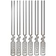 SKOTTI Pikes - Stainless Steel Cooking Skewers for Camping and BBQs - Set of 6 Durable Camping Skewers, Compatible with SKOTTI Grill and Other Portable Grills