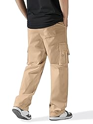 PLEPAN Mens Sweatpants Drawstring Elastic Waist