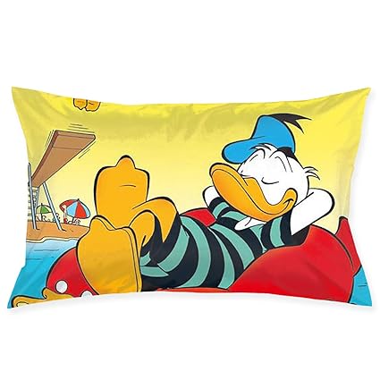 Amazon Com Pillow Cases Donald Duck Holiday Throw Cushion Covers