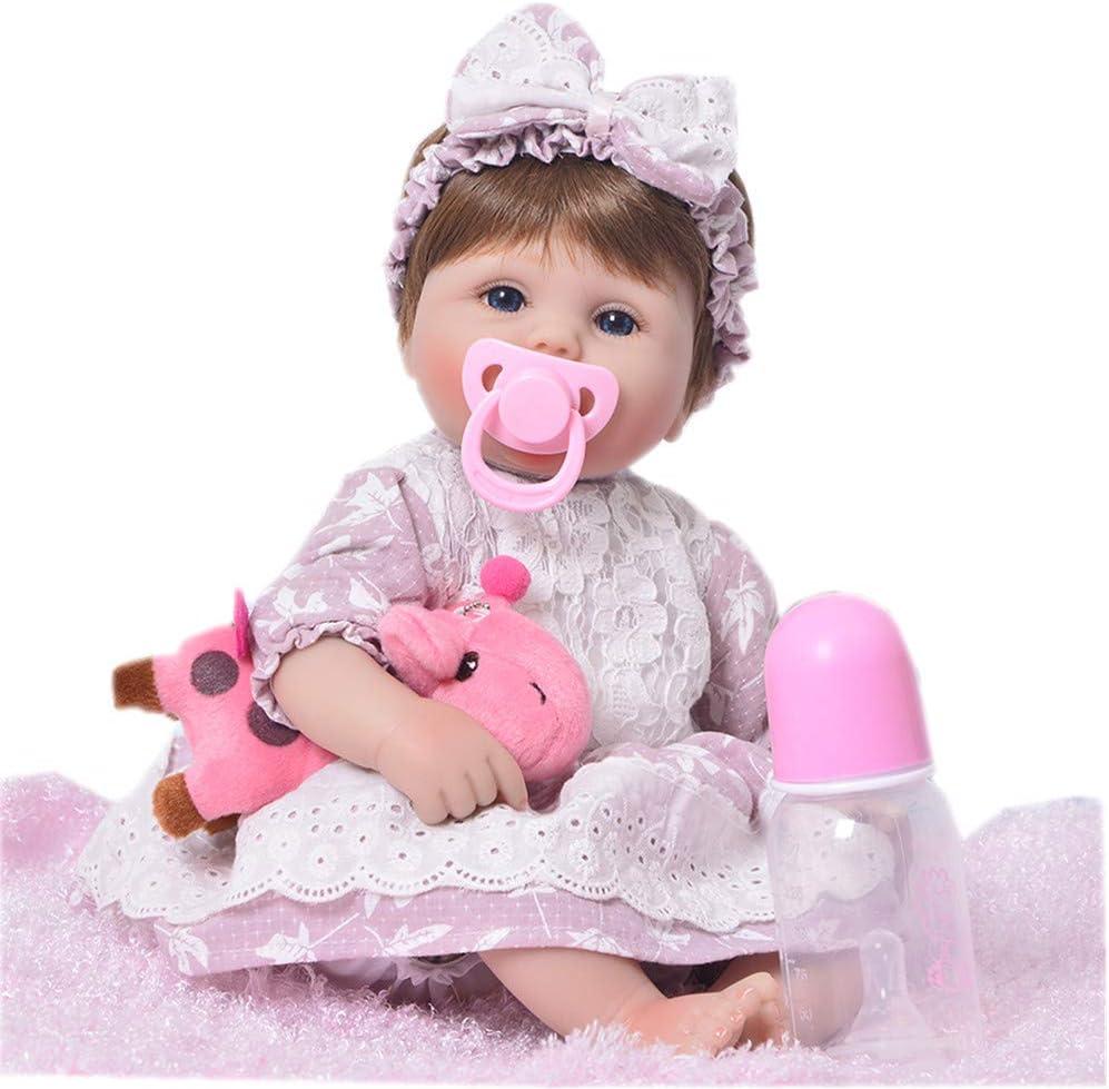 Prezzo Sveglia Del Silicone Rebron Bambole Del Bambino Appena Nato Del Bambino 17 Pollici Realistico Principessa 42 Centimetri Per Bambini Compagni Di Gioco Del Bambino Reborn Moda Fai Da Te Giocattoli Offerte