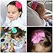Hair Bows, Coxeer 40Pack Hair Bows for Baby Girl Alligator Clips Grosgrain Ribbon Boutique Hair Accessories for Baby Girls Kids Teens Toddlers Children Newborn