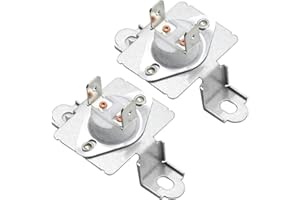 EATAKWARD 2Pcs C96-00887A Thermal Fuse, Replacement for Samsung Dryer Assembly Bracket Replacement for Kenmore Dryer Models, 