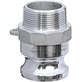 F Type 1-1/2" Aluminum Camlock