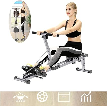 Lhlbgdz Máquina de Remo Plegable de Interior con 12 Equipos de ...