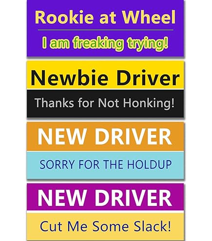 CafePress "Caution Driver Singing" Bumper Sticker 10x3" - Durable Vinyl Decal For Car, Laptop, More