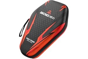 Cloudpower Double Padded Table Tennis Racket Bag Paddle Case, Table Tennis Case Racket Cover Helps Protect The Table Tennis Rubber And Racket, Table Tennis Organizer