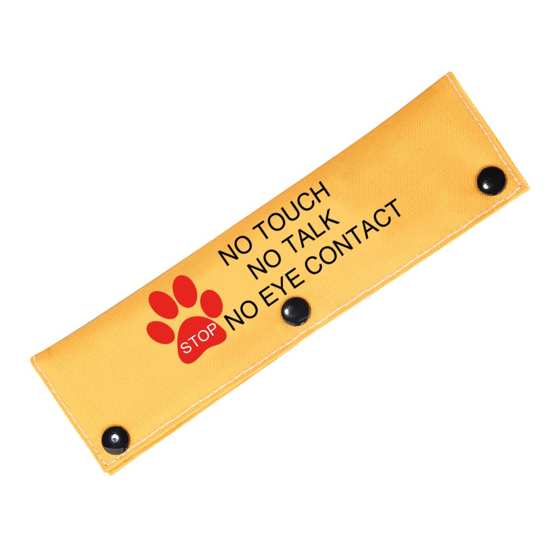 MYSOMY Service Dog Leash Sleeve Dot Nylon 6 x 12 cm Eye Contact