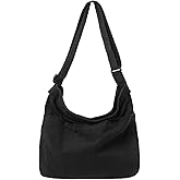 KBTYE Canvas Messenger Bags for Women Crossbody Bag for School Hobo Men Cute Large Shoulder Lightweight Tote