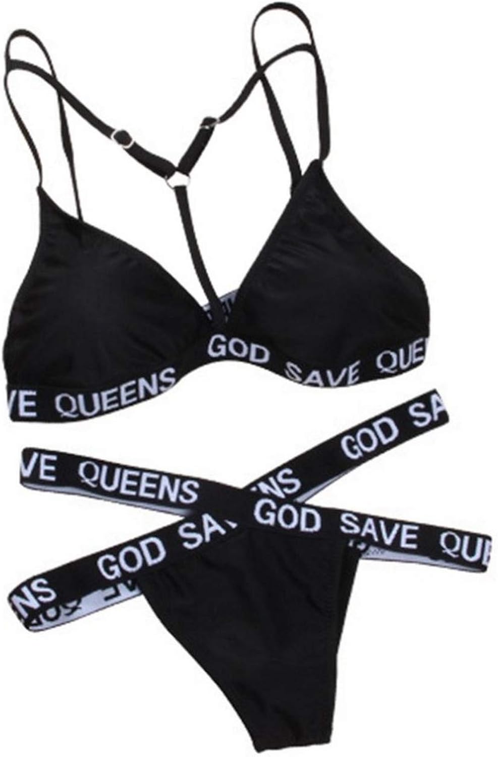 SXL Sexy BikiniSet für Damen, Sommer, Kreuzverband, Strandbekleidung